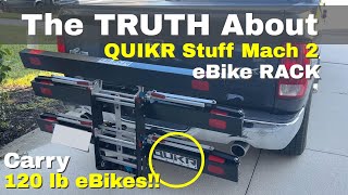 eBike Rack | WATCH Before You Buy QUIKR STUFF Mach 2