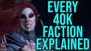 Every single Warhammer 40k (WH40k) Faction Explained | Part 2