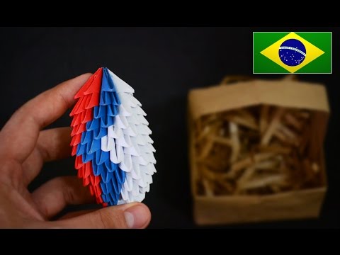 Vídeo: Como Fazer Um Ovo De Origami De Páscoa