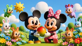 Sunshine Play With Mango Mickey Mouse & Minnie Mouse Fun Kids Cartoon