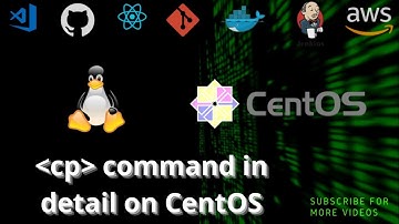 cp command in detail on CentOS.  #cpcommand #DevWithMoto
