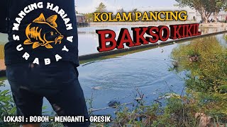 KOLAM PANCING BAKSO KIKIL BOBOH || MANCING HARIAN SURABAYA