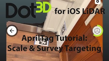 Dot3D for iOS LiDAR: Scale & Survey Targeting
