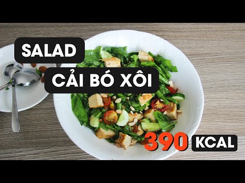 Video: Cách Làm Salad đậu Lăng Cải Bó Xôi