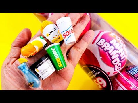 (⁠✷⁠‿⁠✷⁠) Opening 4 Pack FOODIE MINI BRANDS! Finding Ultra Rare!