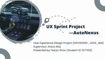 Video Presentation——User Experience Design Project (INFO90009_2024_SM1)