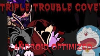 FNF Vs Sonic.exe | (Triple Trouble But it's Doraemon) [Android] (Low-end Optimized) (Playable)