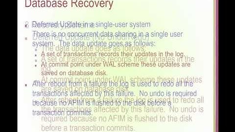 IT344 - Chapter 23 - Database recovery techniques - By Hala Ayash