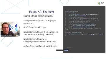 Simon Lightfoot: Declarative Navigation in Flutter [Flutter OnAir: Summer Talks]