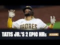 Padres' Fernando Tatís Jr. GOES OFF for 2 home runs in Wild Card round Game 2!