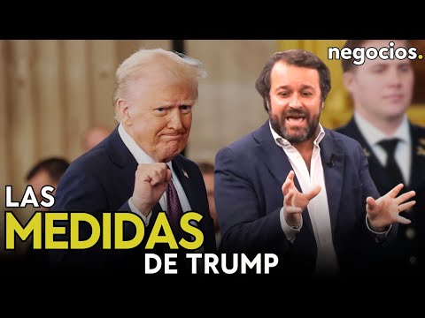 Trump firma m&aacute;s de 100 medidas: todos los puntos clave de sus primeras horas como presidente