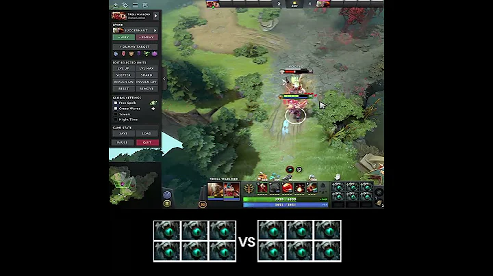 Troll warlord 6 SKADI vs Juggernaut 6 SKADI😳#esports #shorts #shortvideo #shortsvideo #short #dota2