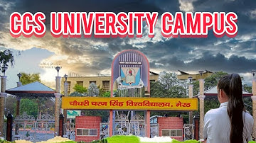 Ccs university (Chaudhary Charan Singh University) ll ccsu merut 
