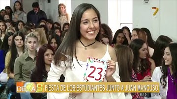 Entrevista Juan Mancuso Fiesta De Los Estudiantes De7a9