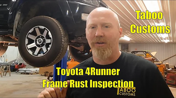 2004 Toyota 4 Runner Rusted Frame - What to Look For