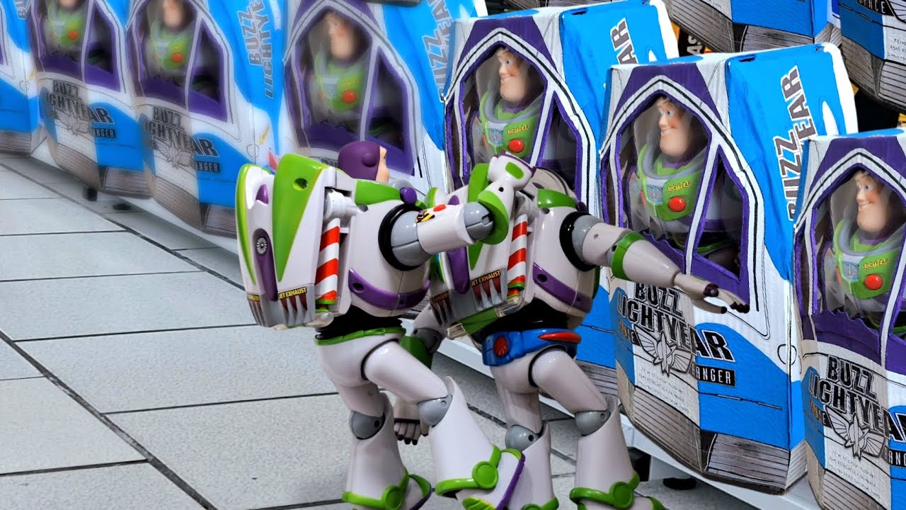 Toy Story 2: Buzz VS Buzz | Toy Story LIVE ACTION | Toy Story Stop Motion Legends 