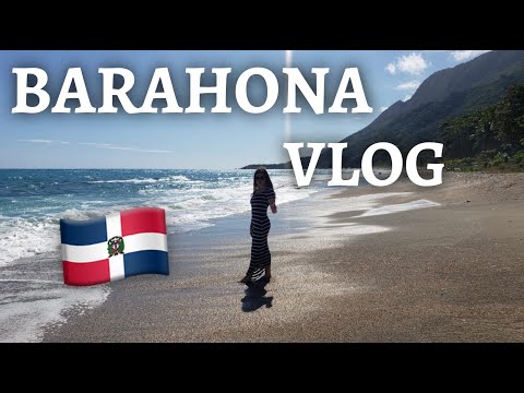 Dominican Republic Vlog - Weekend Trip to Barahona (beach + mountains + cave)