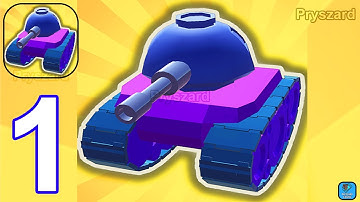 Tank Evolution - Gameplay Walkthrough Part 1 Tank Game Shooter MAX Tank Level Upgrade (Android, iOS)