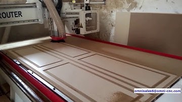 Omni 1325 ATC router for MDF door