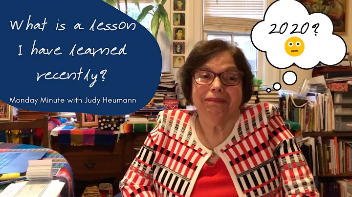 Monday Minute: What is a Lesson I have Learned Rec...