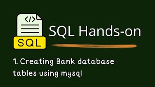 Famous 1. Creating Bank database tables using mysql | Bank Database Schema Wealth