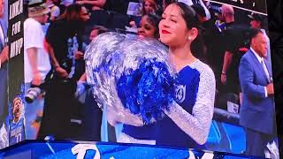 North Mesquite Varsity Pacesetters perform Pregame Dallas Mavericks vs Golden State Warriors 4/5/24