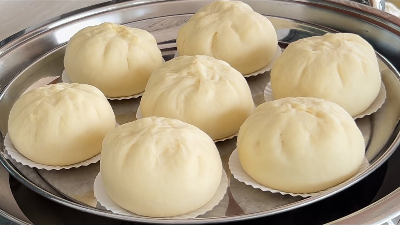 Cara cara membuat pau kari ayam lembut dan gebu.