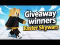 Easter Skywars | Giveaway Winners ?
