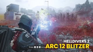 Helldivers 2 - Arc 12 Blitzer Shotgun Gameplay