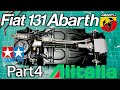 Tamiya  1978 fiat 131 abarth 120 scale part4