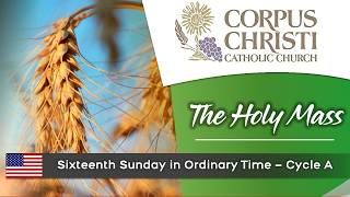9:00AM - XVI Sunday in Ordinary Time