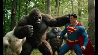 #bigfoot #superman #fight #fyp