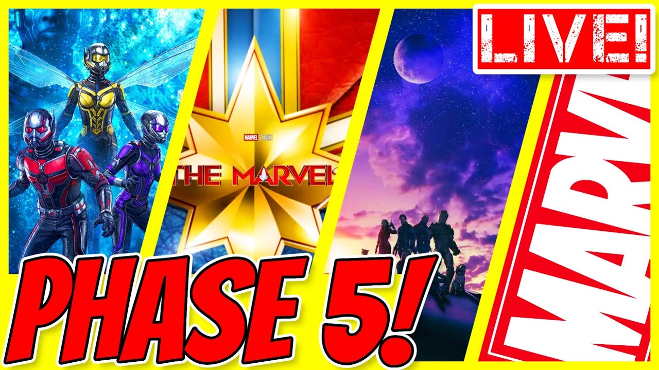 MCU Phase 5 Ranked By Anticipation - Marvel Cinematic Universe - YouTube