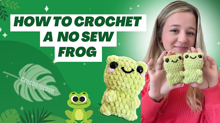 Easy Crochet Frog Tutorial | Free Amigurumi Animal Pattern for Beginners | No Sew Crochet Pattern