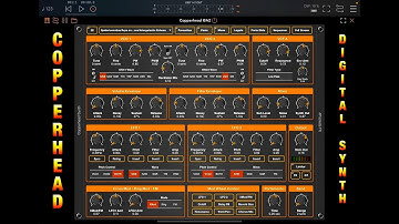 COPPERHEAD Digital Synth - On SALE for a Limited Time at £6.99 - Epic Synth for the iPad & iPhone