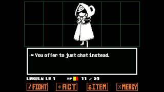Undertale Red - Attack then Spare @QaladansParty