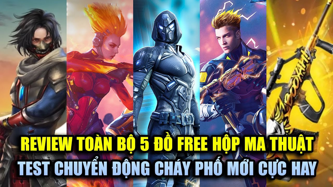 Free Fire Review Tư Vấn Chọn 5 Quà FREE Hộp Ma Thuật Mới Test