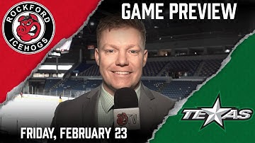 GAME PREVIEW: 2/23/24 vs. Texas