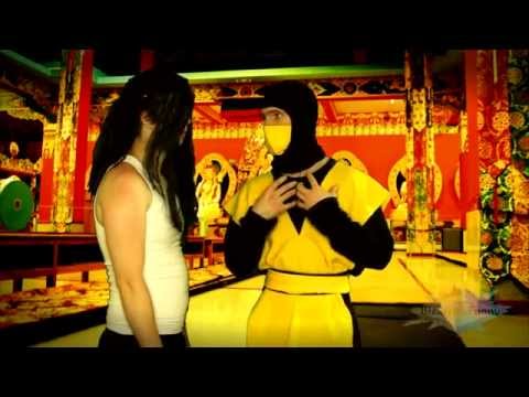 Real Mortal Kombat: Scorpion Asks Liu Kang For Rent Money - Real Mortal Kombat: Scorpion Asks Liu Kang For Rent Money