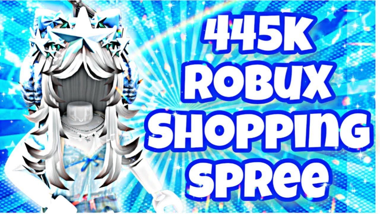 445K+ ROBUX Shopping Spree!!🤩🤑 ROBLOX - YouTube