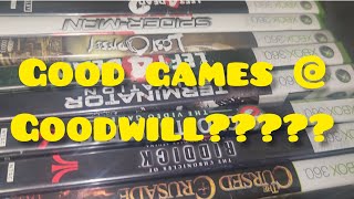 Live Video Game Hunting: Good games at Goodwill? and Gamestop Black Friday!