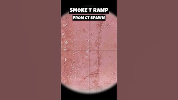 HOW TO SMOKE T RAMP from CT SPAWN on Inferno (CS2) #counterstrike2 #cs2 #cs2clips