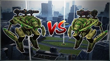 [WR] 🔥 Storm Halo VS Gust Corona MENDER - Comparison With Gameplay | War Robots