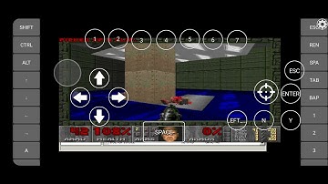 Doom 95 exagear gameplay with input bridge #gaming #gameplay #game #exagear #doom #doom2
