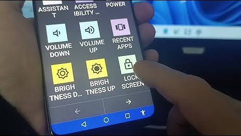 How to screen on off without power button in huawei
