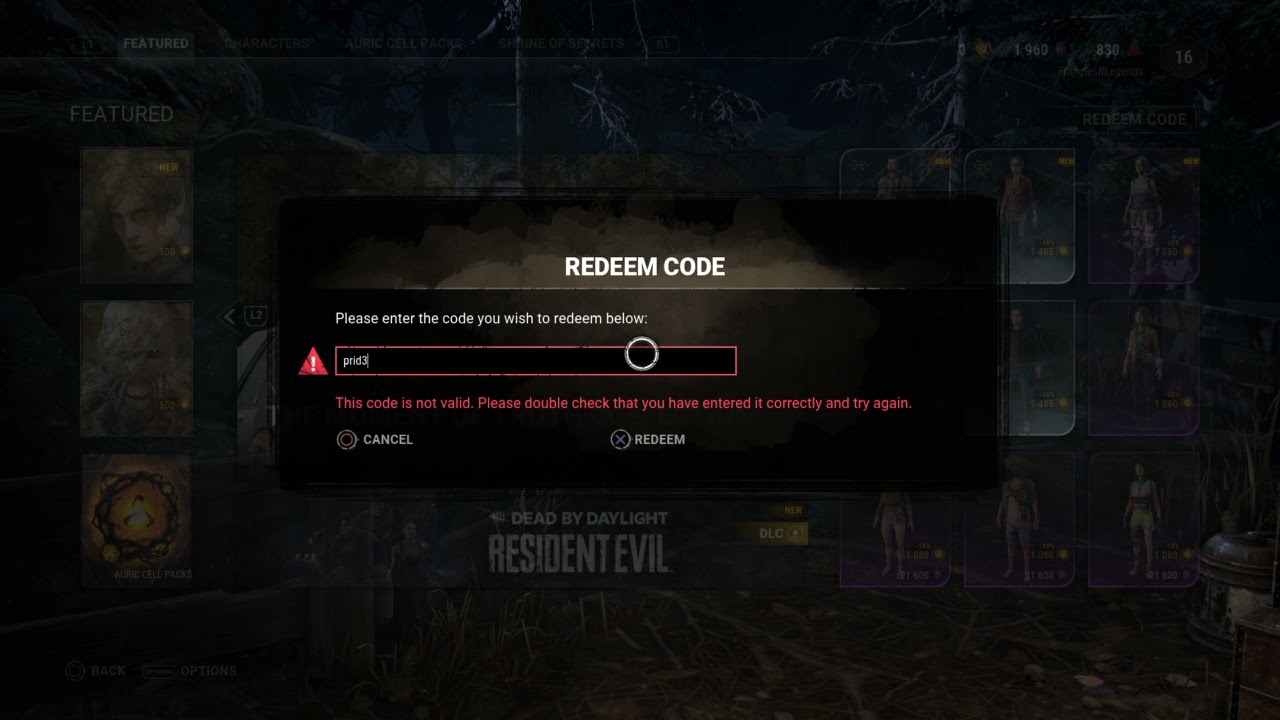 free-charm-code-2021-dead-by-daylight-youtube