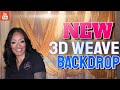 NEW DIY 3D Weave Backdrop Design for Pipe & Drape Using Criss Cross Method