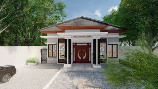 desain rumah cantik unik  #architecture#lumionrender#rumahmewah #rumahmodern#rumahunik#lumion screenshot 3