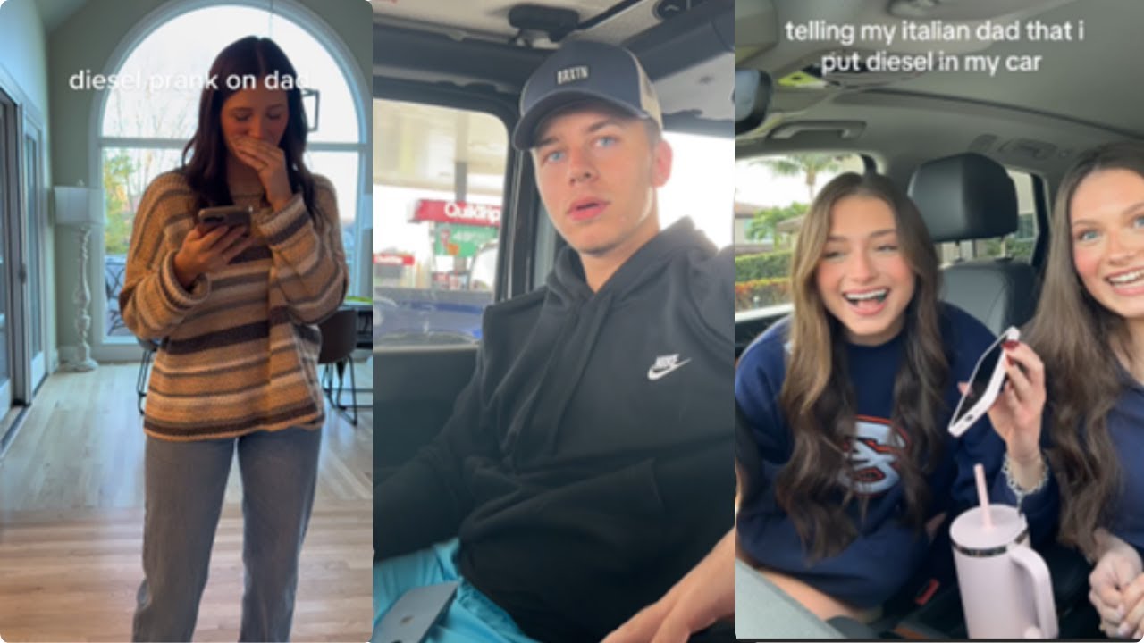 Diesel in the Car Prank – 2025 TikTok Compilation