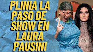 Plinia la pasó de show en el concierto de Laura Pausini | 15 mayo 2026